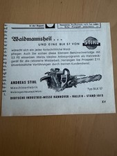 Stihl BLK 57, Deutsche