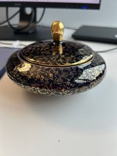 Bavaria Wunsiedel Porzellanschale Echt Kobalt Blau Gold – edel, Rarität