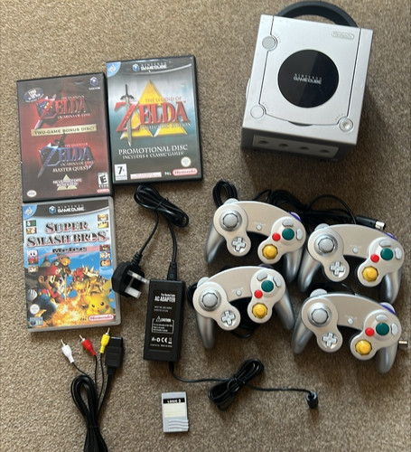 Gamecube konsole alle kabel - gamecube,