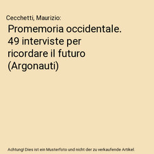 Promemoria occidentale. 49
