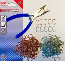 Polsterklammerzange 200 Polsterklammern Spezialzange Polsterzange Klammer Sitze