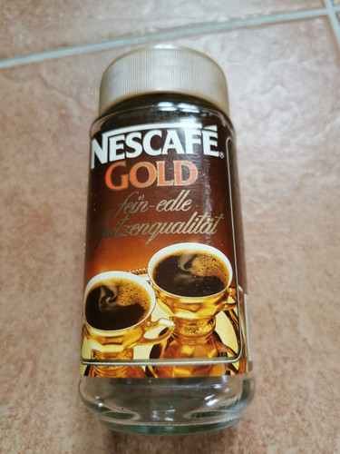 Altes kaffee glas nescafe gold - nescafe,