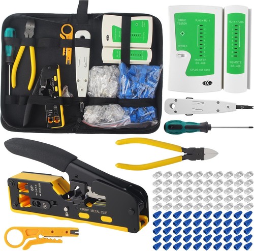 Rj45 crimpzange set - crimpzange, stahl