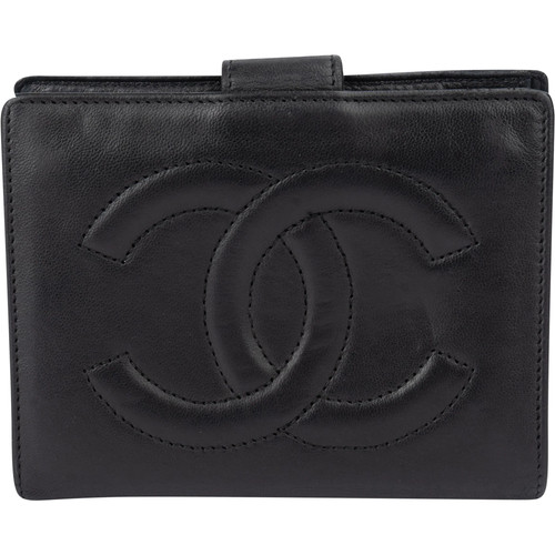 Chanel lambskin wallet - lambskin, coco