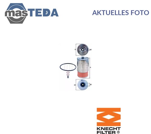 38d motor ölfilter - ox, knecht