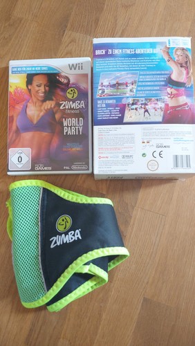 Wii zumba fitness world party - fitness,