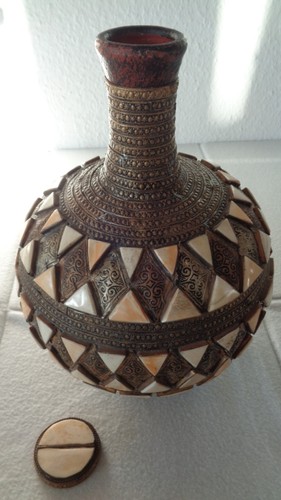 Marokkanische flasche vase - marokkanische,