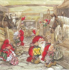 4 Lunch Papier Servietten