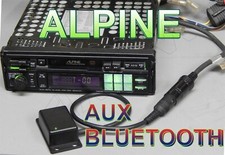 Oldtimer autoradio alpine aux - autoradio,