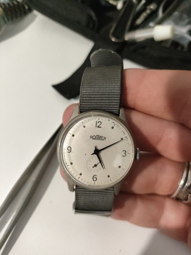 Roamer uhr handaufzug 40er - roamer,