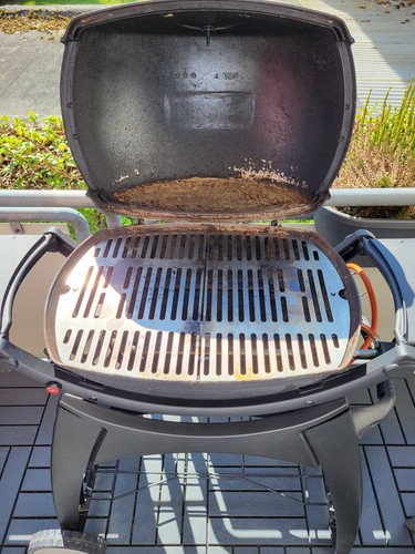 Weber gasgrill mit rollwagen - mit,