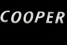 Mini Cooper One R50 R52 R53 R55 R56 Schriftzug Emblem Logo COOPER