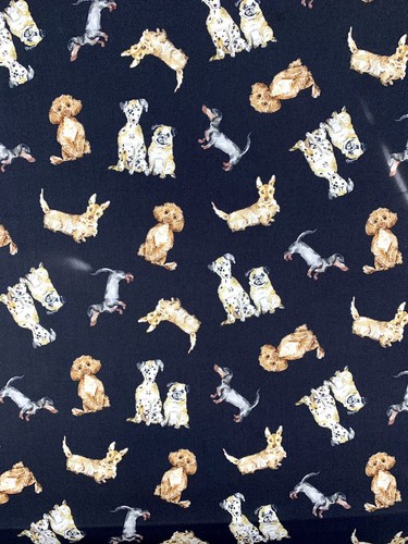 Hund baumwollstoff dog - hund,