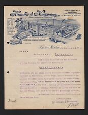 HANN. MÜNDEN, Brief 1912, Metallwaren-Fabrik Haendler & Natermann A.-G.