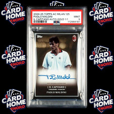 Paolo Maldini 1/1 On Card