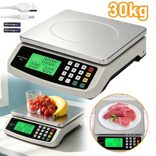 Digital küchenwaage 30kg - digital,