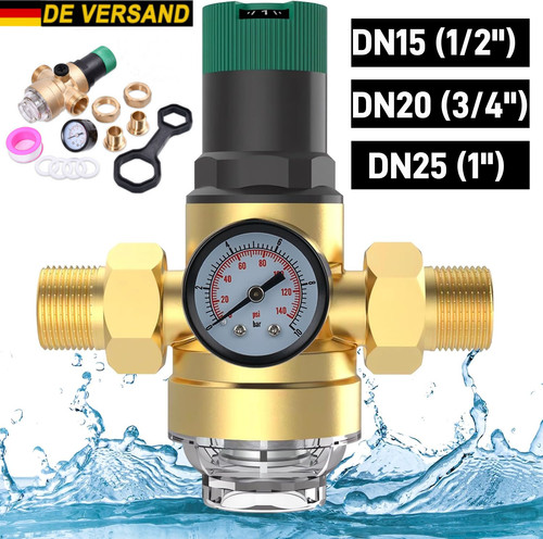 Druckminderer mit manometer - druckminderer,