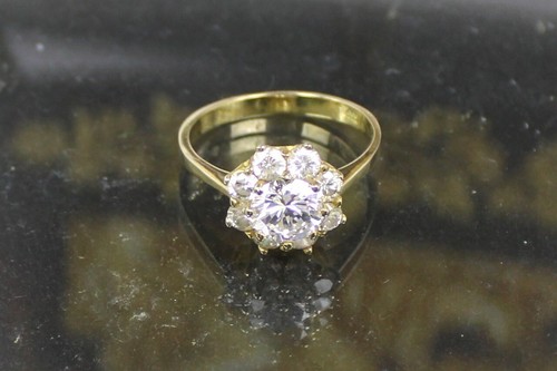 Goldring aus 333er - , gelbgold