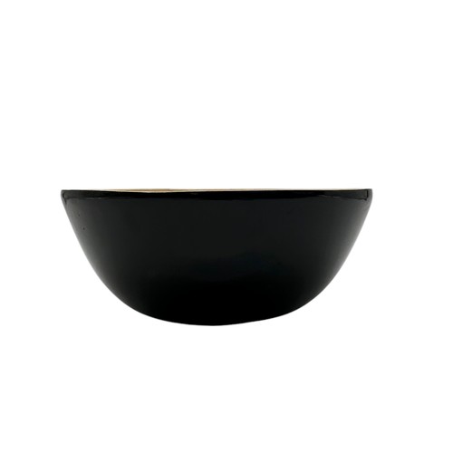 Bambus schale schwarz ca - schale,