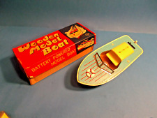 UNION/JAPAN:"Wooden Model Boat" mit Okt...Selten.........60er Jahre