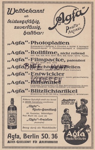 Berlin werbung 1920 ag - berlin,, für