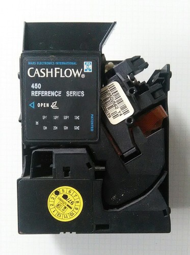 Münzprüfer cashflow 450 - münzprüfer,