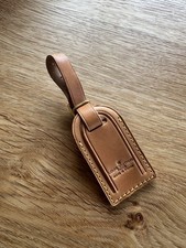 Louis Vuitton Kofferanhänger * Leder * hellbraun