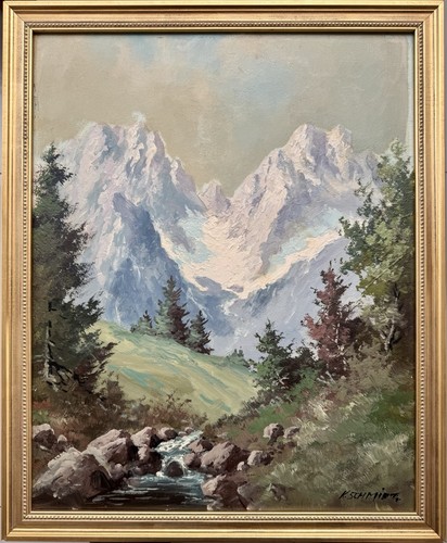 Original altes ölgemälde - original,