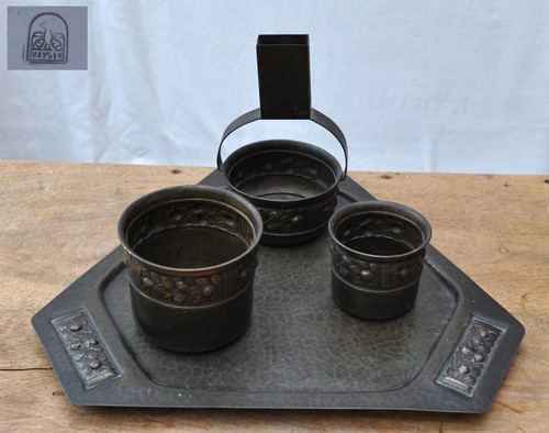 Antikes jugendstil raucherset - jugendstil,