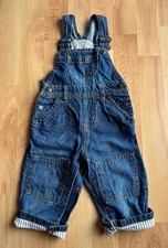 dunkelblaue Jeans Latzhose
