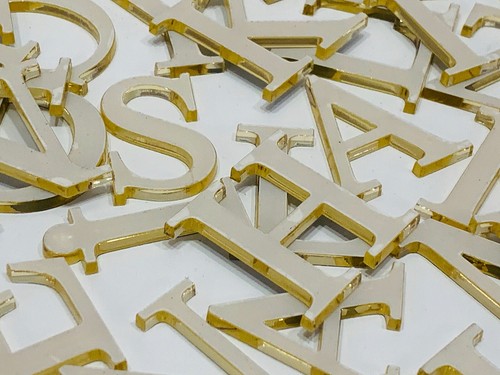 Abc plexi glas buchstaben - plexi,