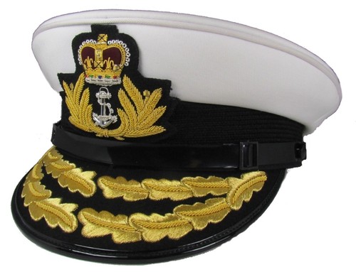 Royal navy admirals cap flag - navy,