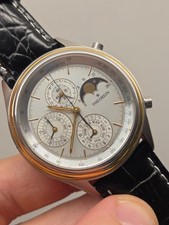 THEOREIN KELEK FULL CALENDAR GOLD BEZEN AUTOMATIK SWISS MADE CHRONO 40MM