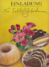Einladung zu Selbstgebackenem ? Rezeptheft DDR