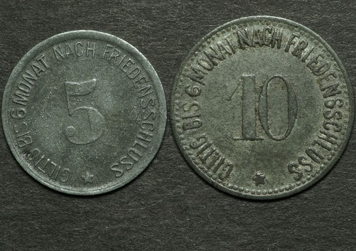 Notgeld 10 pfennig 1917 - &,
