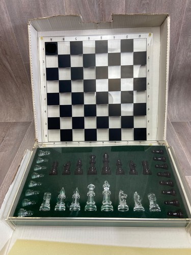 Schachspiel plexiglas 40x40 - schachspiel,