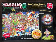 Jumbo Wasgij? Christmas-Puzzle Nr.14 - Santa´s little Helpers!  - 2 x 1000 Teile