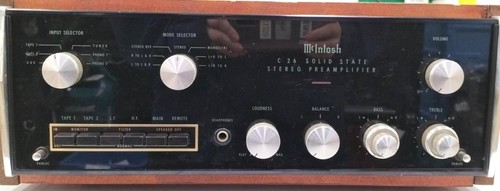 Mcintosh vorverstärker c26 - mcintosh,