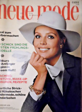 NEUE MODE 1 - 1970 Frühling Fasching Kombi Trachten + Schnittmuster & Schlüssel