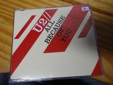CD U2 All Because of You PROMO