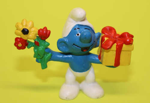 Sammelfigur schlumpf mit - nr, 2