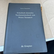 Griechisch - deutsches Taschenwörterbuch zum Neuen Testament von Erwin Preuschen