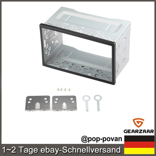 Metall autoradio 2din doppel - metall,