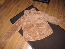 warme kuschelige Teddyjacke/ Übergangsjacke braun Gr.XL Neu