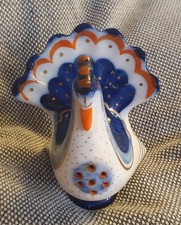 Lomonosov Porzellanfigur Pfau