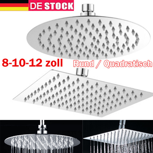 Duschkopf edelstahl kopfbrause - duschkopf,