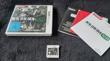 NINTENDO 3DS Metal Gear Solid: Snake Eater 3D Komplett mit Anleitung CIB