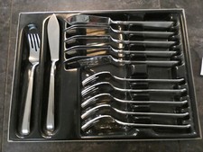 21365/ Wilkens Octa Fischbesteck Edelstahl für 6 Personen 12-teilig