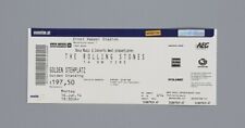 Original The Rolling Stones Ticket Ernst Happel Stadion Wien Golden Stehplatz