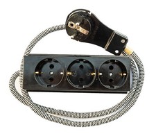 3-fach Steckdosenleiste aus